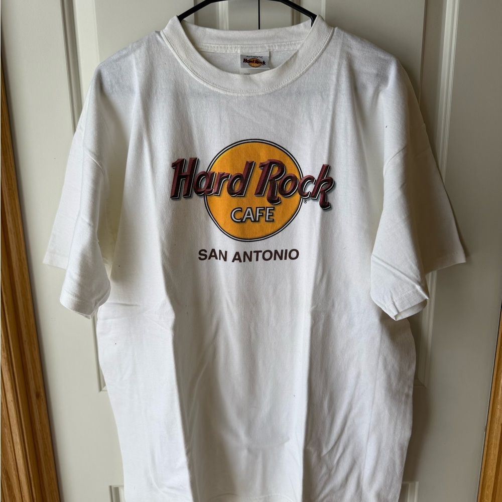 Vintage Hard Rock Cafe Authentic White Tee